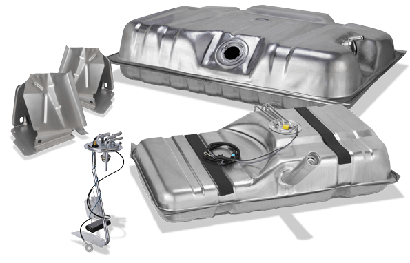 Aftermarket classic car parts products by Spectra Premium: classic fuel tank, fuel tank assembly, classic sending unit and body panel